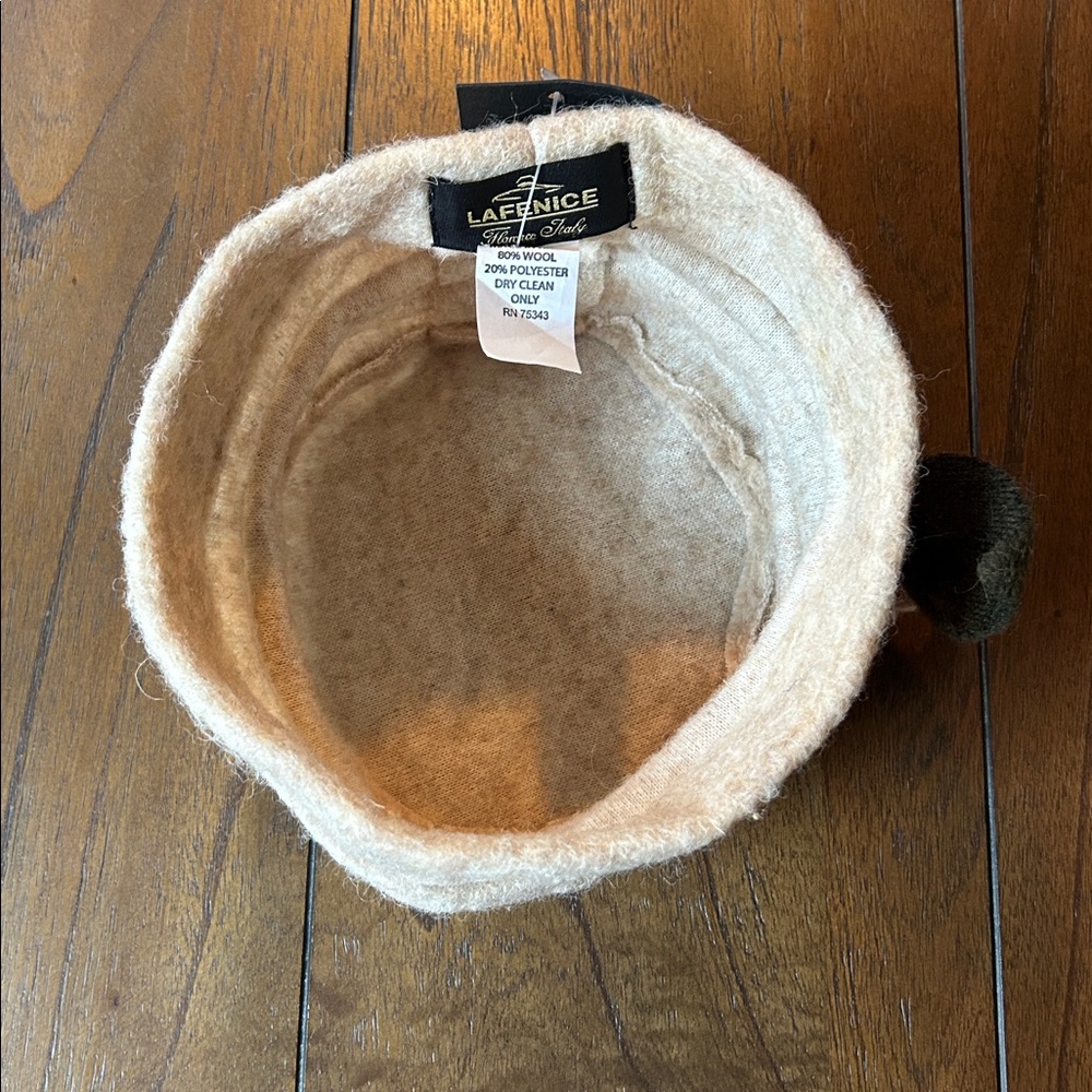 NWT LAFENICE Fine Hats Hand Made in Florence, Italy - Picture 5 of 8